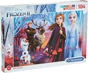 Clem. Puzzle Disney Frozen2 104Pcs - 1