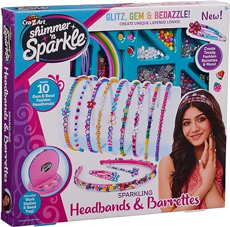  SPARKLING HEADBANDS & HAIR CHARMS- SHIMMER N SPARKLE 65595