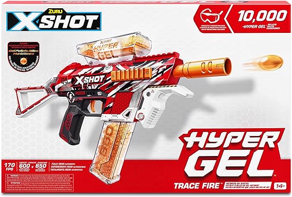 X-SHOT HYPER GEL MEDIUM BLASTER (10000GELLETS)-ZURU 36621
