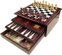 Game 12 in 1 Game Center Wood-6065368