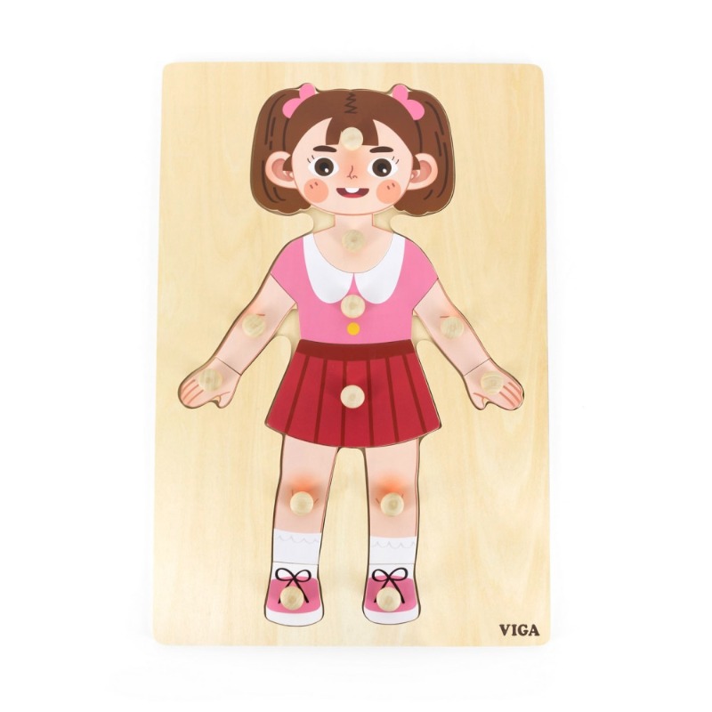 Body Parts Puzzle Girl-Viga 44670