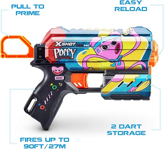 X-Shot Skins Flux Poppy Playtime-Zuru 36649