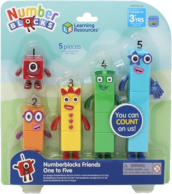 Numberblocks Friends One To Five-HM9535