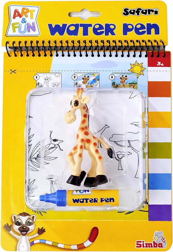 WATER PEN SAFARI COLORING BOOK-106334635