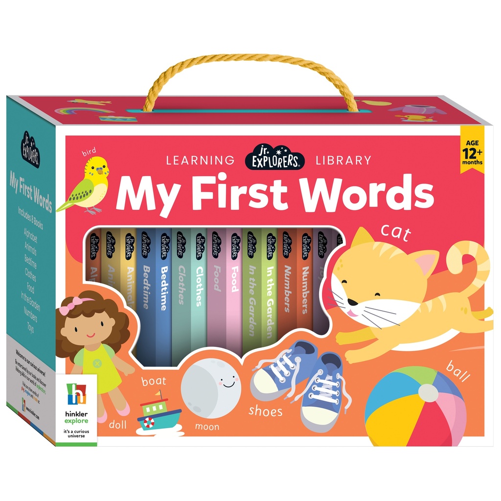 Junior Explorers First Words Learning Library-HST00158