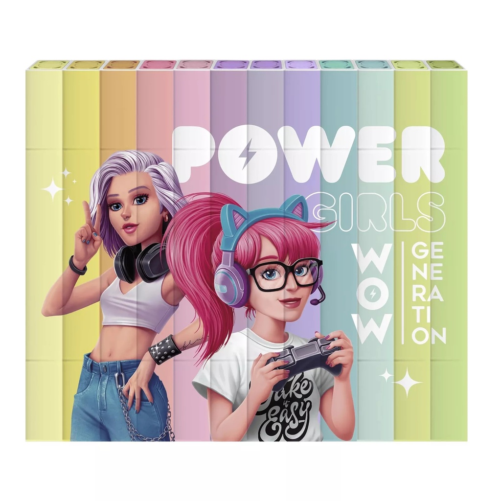 DOUBLE ENDED SQUARED MARKERS - WOW00060