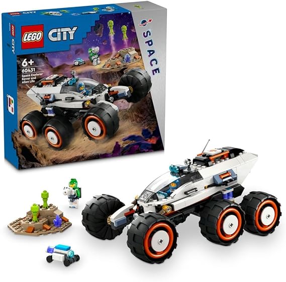 Space Explorer Rover and Alien Life-LEGO 6470825
