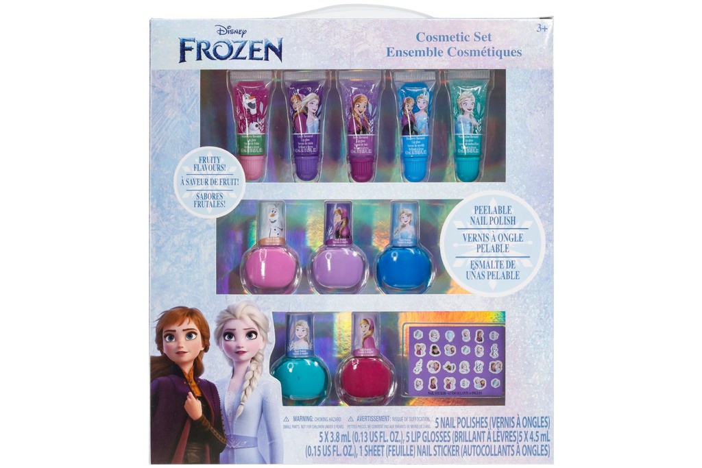 Frozen lip Nail and Nail Sticker-FZ0708GD