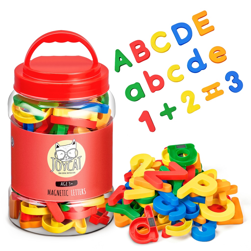 Magnetic Letters & Numbers Jar-Joycat PML5