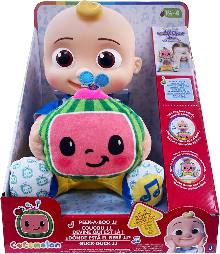 COCOMELON DOLL PEEK-A-BOO JJ -CMW0505