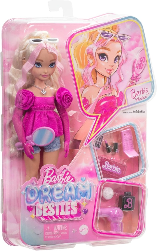 Barbie Dream Besties Doll Malibu-HYC21