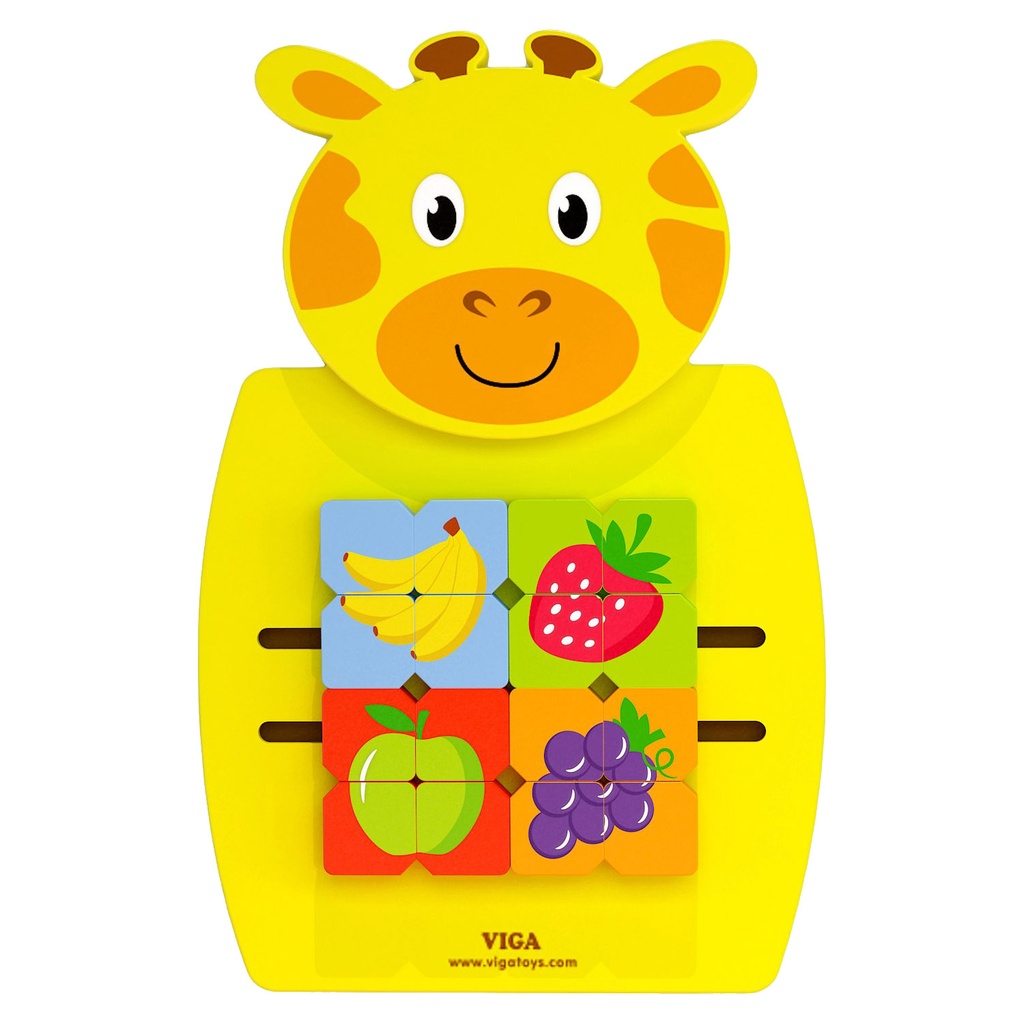 Wall Toy: Mosaic Fruits Giraffe - Viga 50680