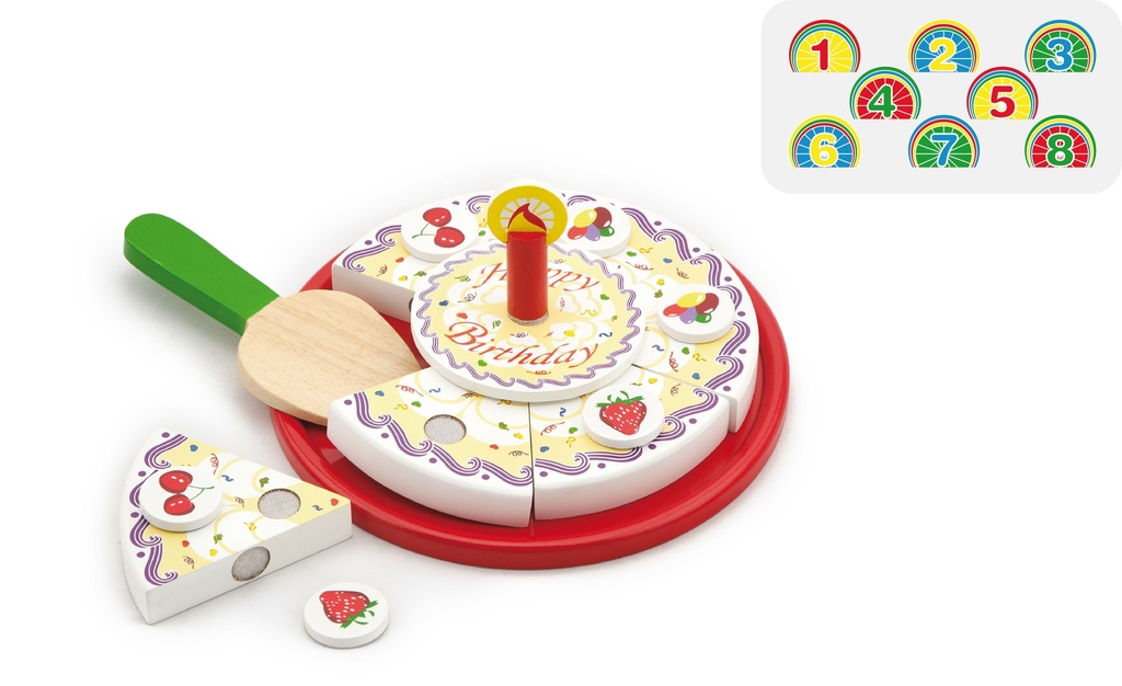 Birthday Cake Playset - Viga 58499