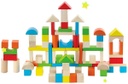 Colorful Block Set 80Pcs - Viga 50333