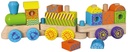 Colorful Stacking train - Viga 50572