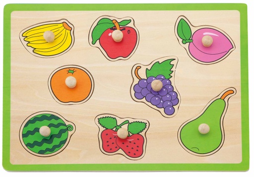 [6934510500207] Flat Puzzle Fruits - Viga 50020