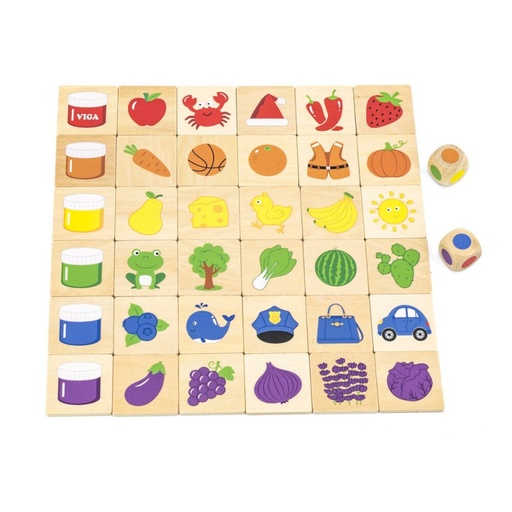 [6971608445057] LEARNING COLOR PUZZLE SET -  VIGA - 44505