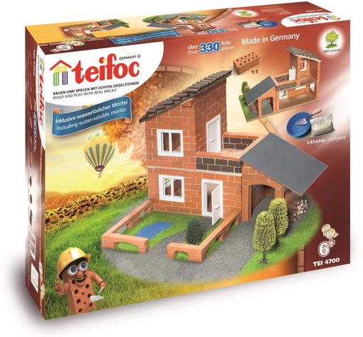 [10565] Villa With Garage Construction Set - Teifoc 10565