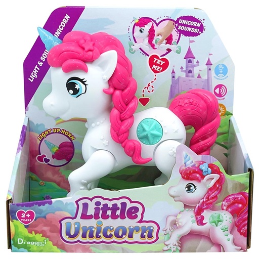 [16970] New Little Unicorn Light And Sounds Unicorns - 16970