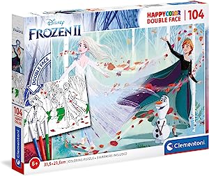 [8005125257164] Clem. Puzzle Disney Frozen2 104Pcs - 2