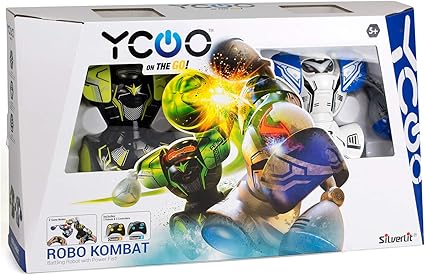 [4891813880523] SILVERLIT ROBO KOMBAT TWIN PACK -88052