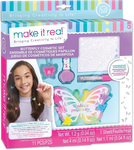 [695929023263] BUTTERFLY DREAMS COSMETIC SET-MIR 2326