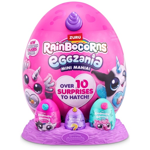 [193052057129] Rainbocorns Eggzania Mini Mania -ZURU 9296