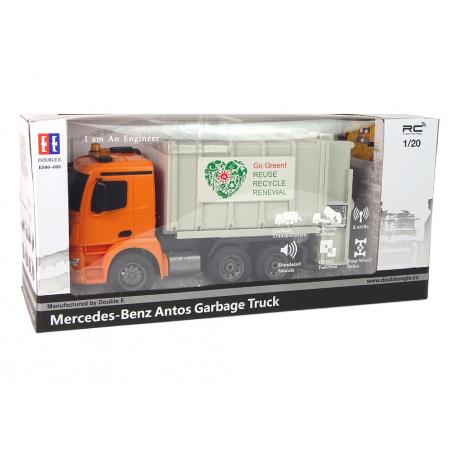 [6948061928335] Benz Antos Rc Sanitation Truck - E676-003