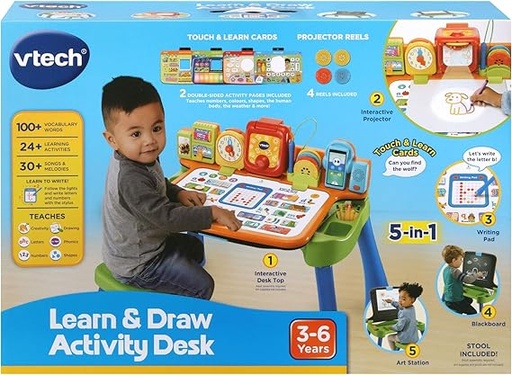 [3417765409035] DRAW & LEARN ACTIVITY DESK-Vtech 540903