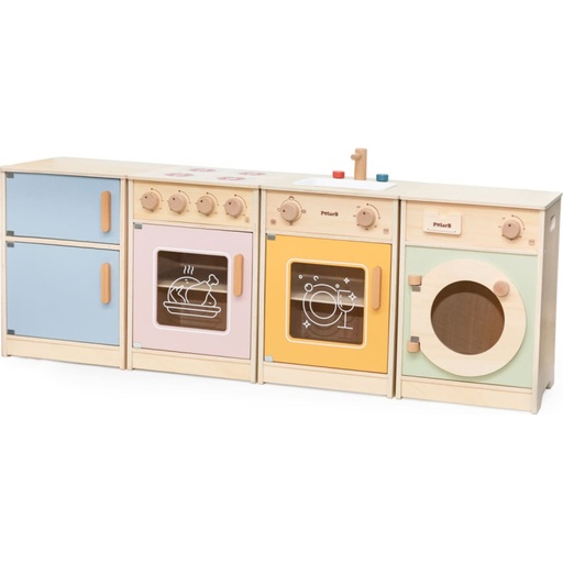 [6971608442476] Toddler Kitchen Set-Viga 44247