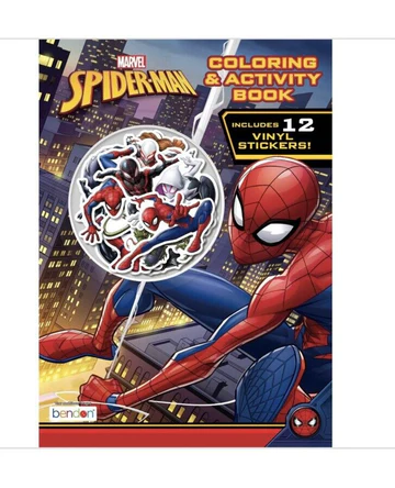 [759245825366] Spider-Man Coloring & Activity Book-10010