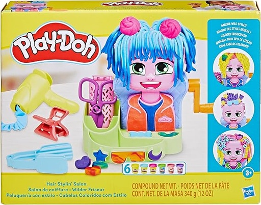[5010996200983] PLAY-DOH HAIR STYLIN SALON-F8807