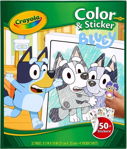 [71662026646] Color & Sticker Bluey-2664G