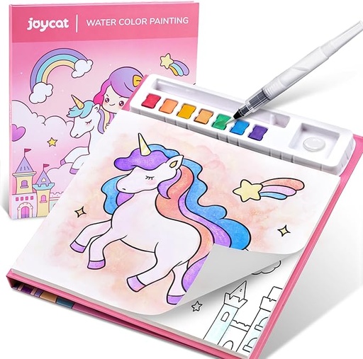 [6978307230021] Water Color Painting Unicorn-Joycat SCHB008