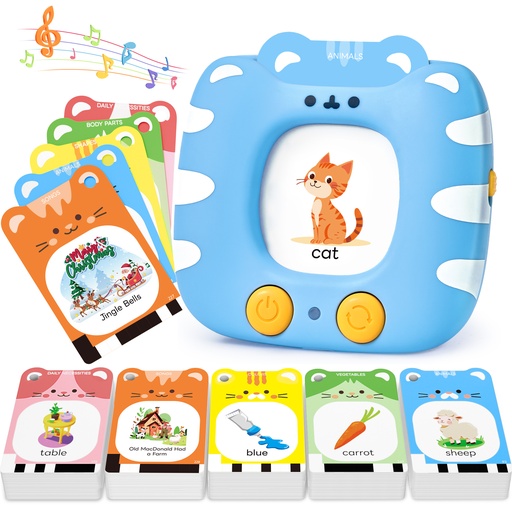 [6978307230090] English Talking Flash Cards- Joycat TFC7