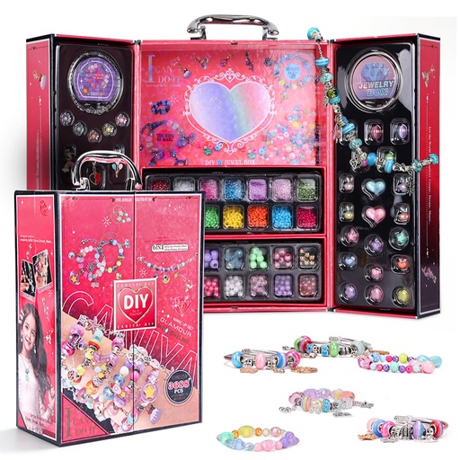 [6957711771276] 
Double door pearl treasure box-955-70