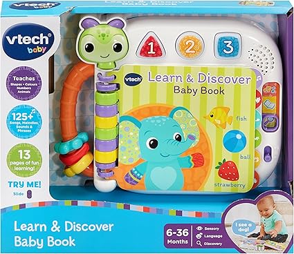 [3417765742033] LEARN & DISCOVER BABY BOOK -574203