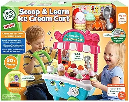 [3417766007032] Scoop & Learn Ice Cream Cart-LF80-600703