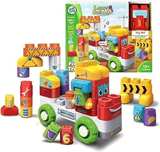 [3417766048035]  Block Play Vehicle Fix It Truck-LF80-604800