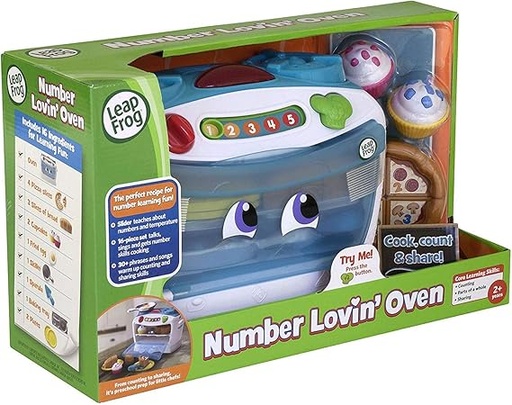 [708431192898]  Number Loving Oven Multicolor-LF80-19289E