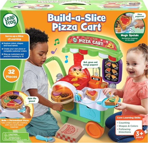 [3417766173034] Build-A-Slice Pizza Cart -LF 80-617300