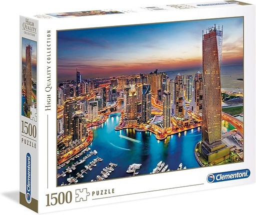 [8005125399116] CLEM PUZZLE HQC DUBAI MARINA+POSTER100 -39911