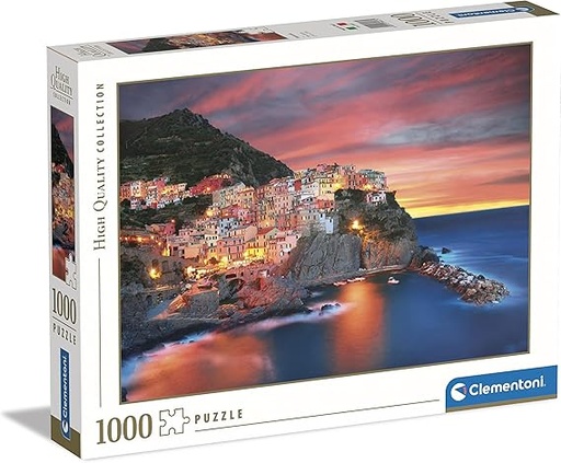 [8005125399130] CLEM PUZZLE HQC MANAROLA+POSTER 1000PC -39913