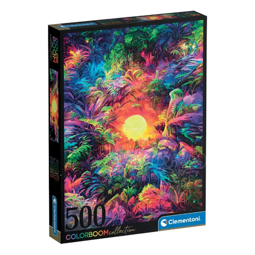 [8005125355303] CLEM PUZZLE PSYCHEDELIC COLORBOOM 500PC-35530