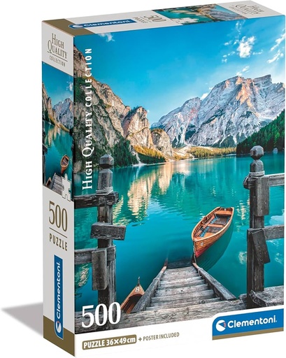 [8005125355389] CLEM PUZZLE HQC BRAISE LAKE+POSTER 500-35538