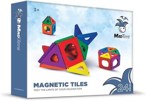 [7424105535541] MAGNETIC TILE 24 PCS-553554