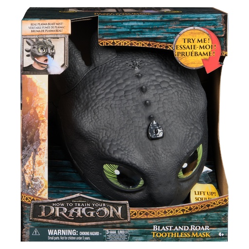 [681147064867] HTTY Dragon Movie Blast & Roar Toothless Mask-6072832