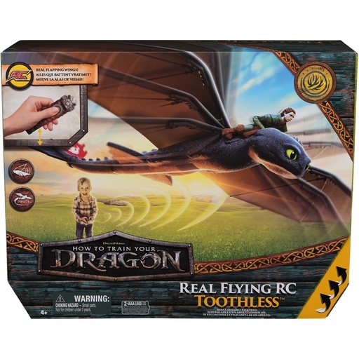 [681147089600] HTTY Dragon Movie Real Toothless RC-6074369