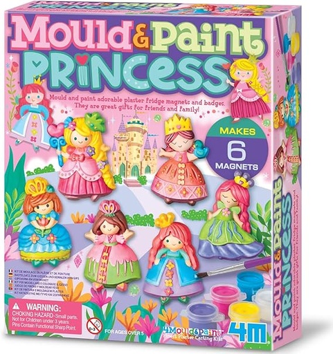 [4893156035288] 4M Mould & Paint Glitter Princess-00-03528