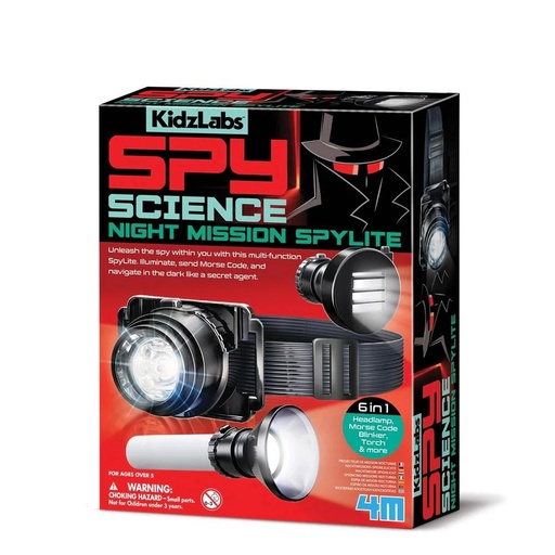 [4893156034632] 4M Spy ScienceNight Mission Spylite-00-03463